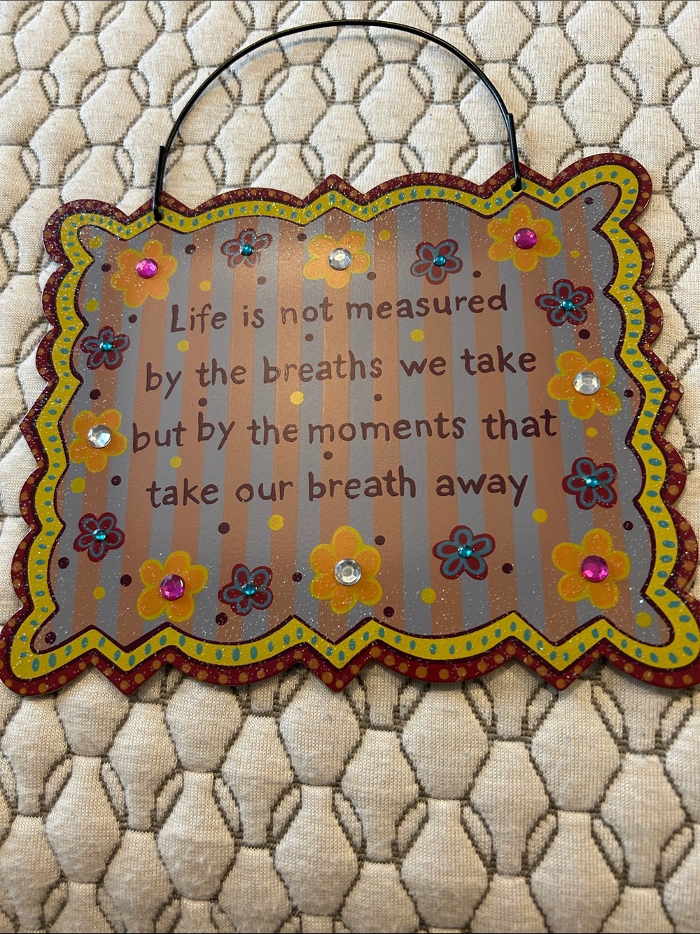 Inspirational Decorative Wall Plaque